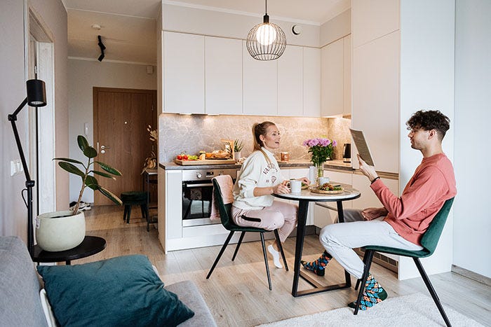 Īrēt dzīvokli jaunajā projektā Rīgā Bonava izīrē jaunus dzīvokļus jaunajā projektā Krasta kvartāls