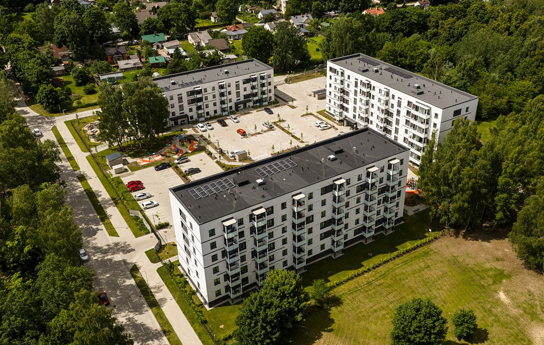 Bonava jaunais projekts "Pīlādžu mājas" Ziepniekkalnā, Tumes ielā 27 un 27A, Rīgā