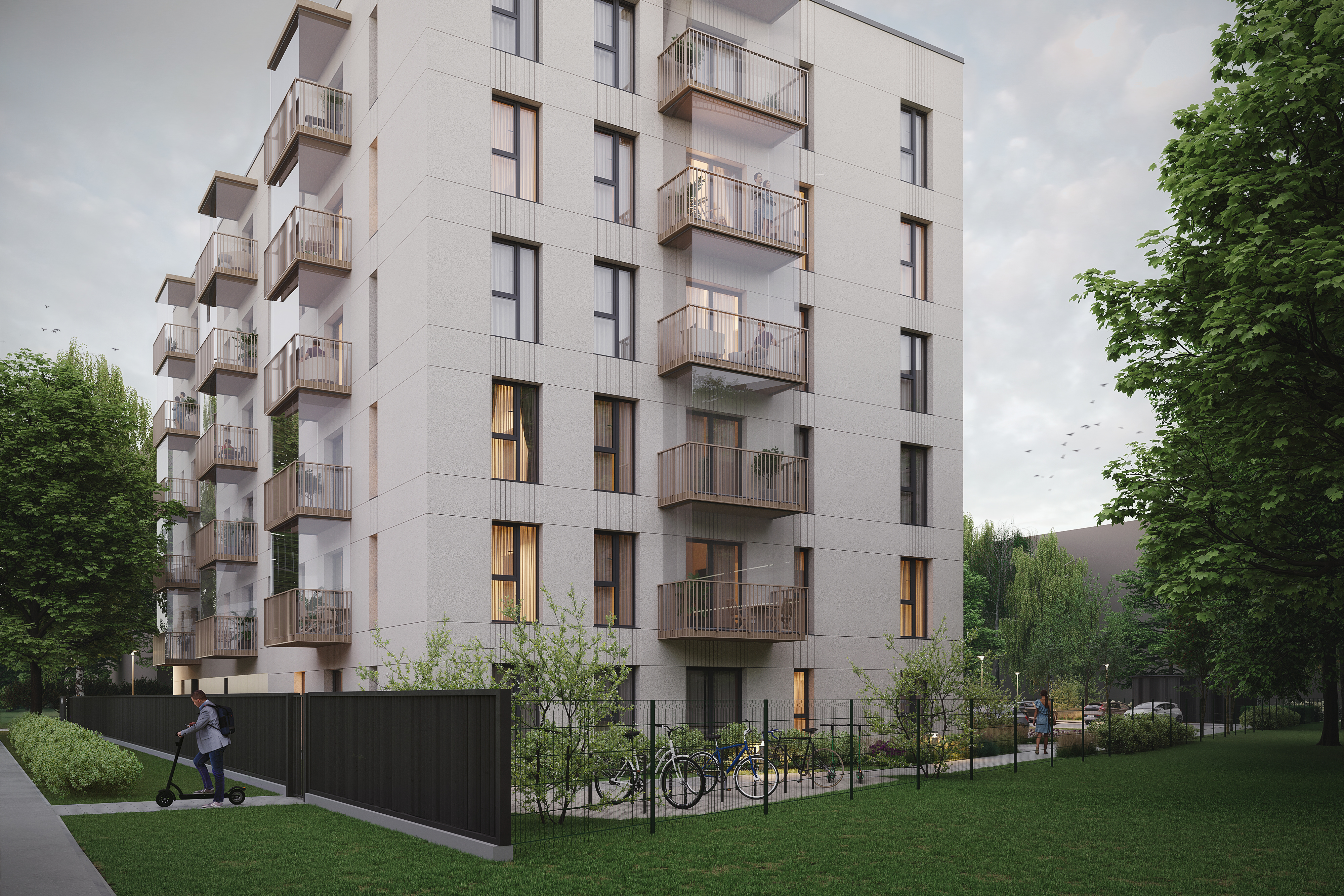 Projekts "Nīcgales mājas" Purvciemā