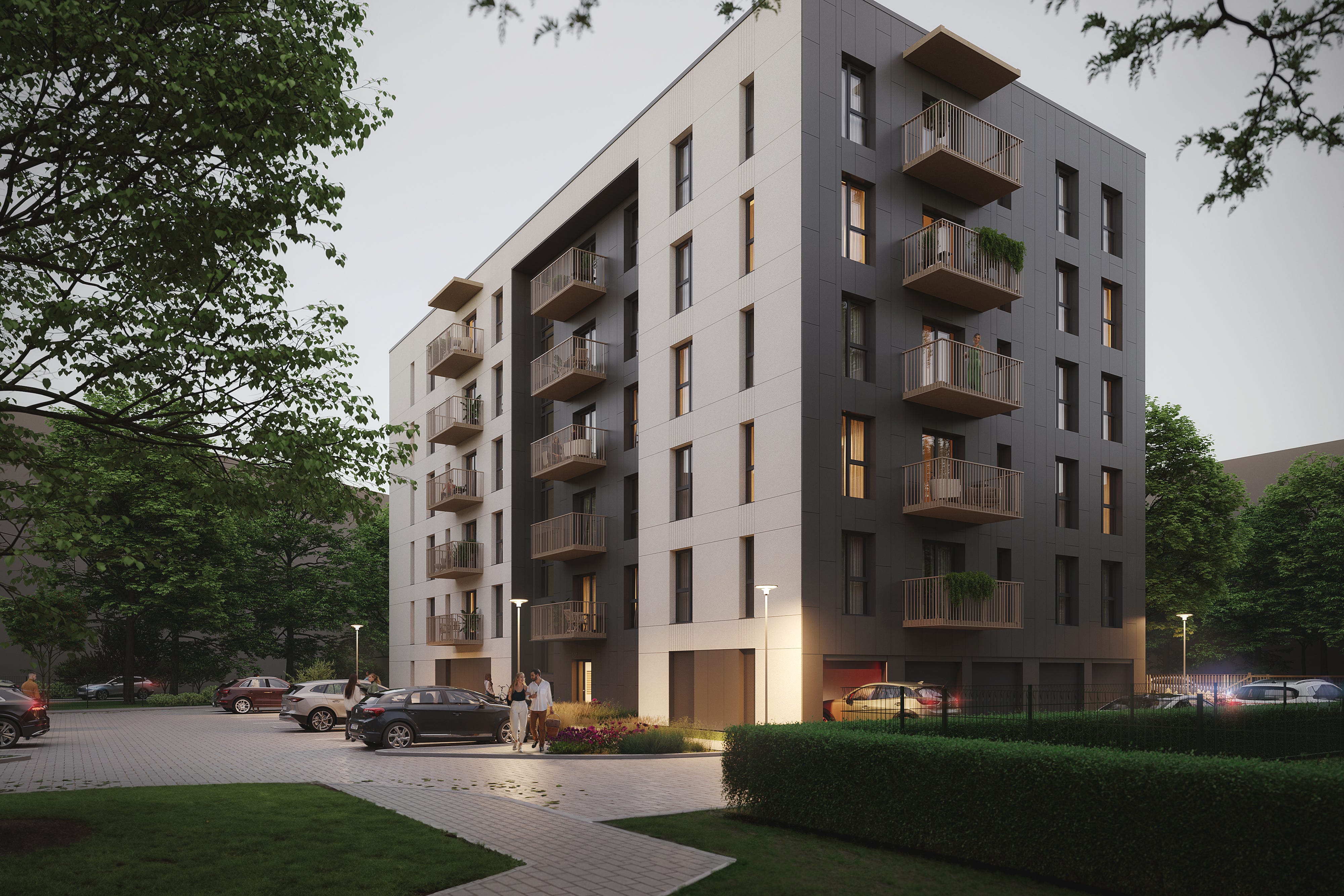 Projets "Nīcgales mājas" Purvciemā, Nīcgales ielā 17A