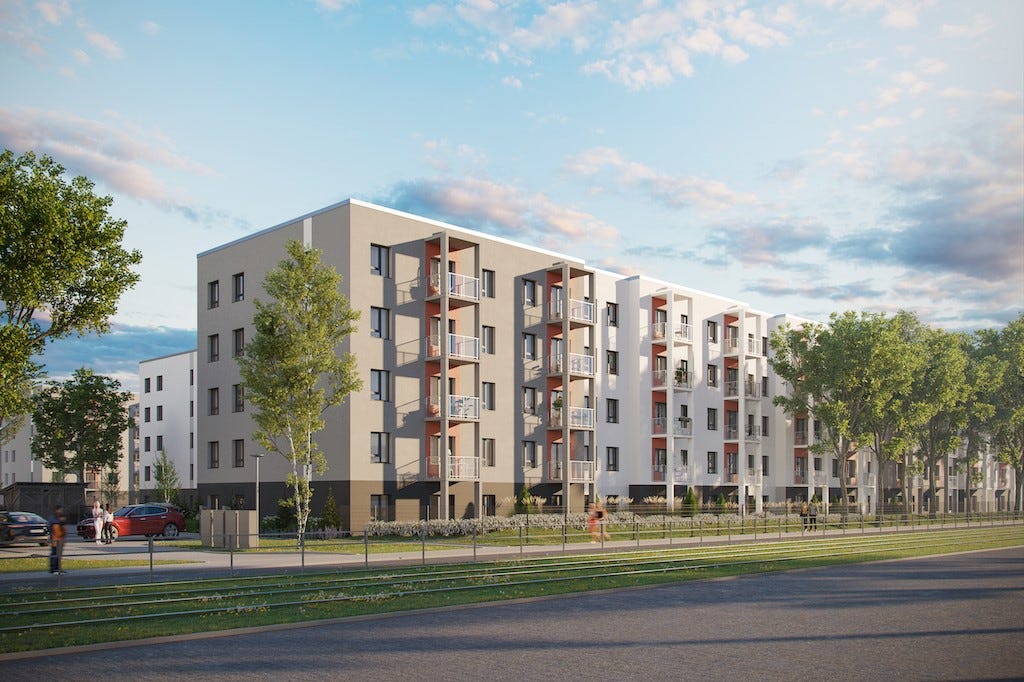 Jaunie projekti Rīgā pārdod jaunus dzīvokļus Teikā Bonava jaunais projekts "Ropažu 16" pirkt dzīvokli Teikā izdevīgi